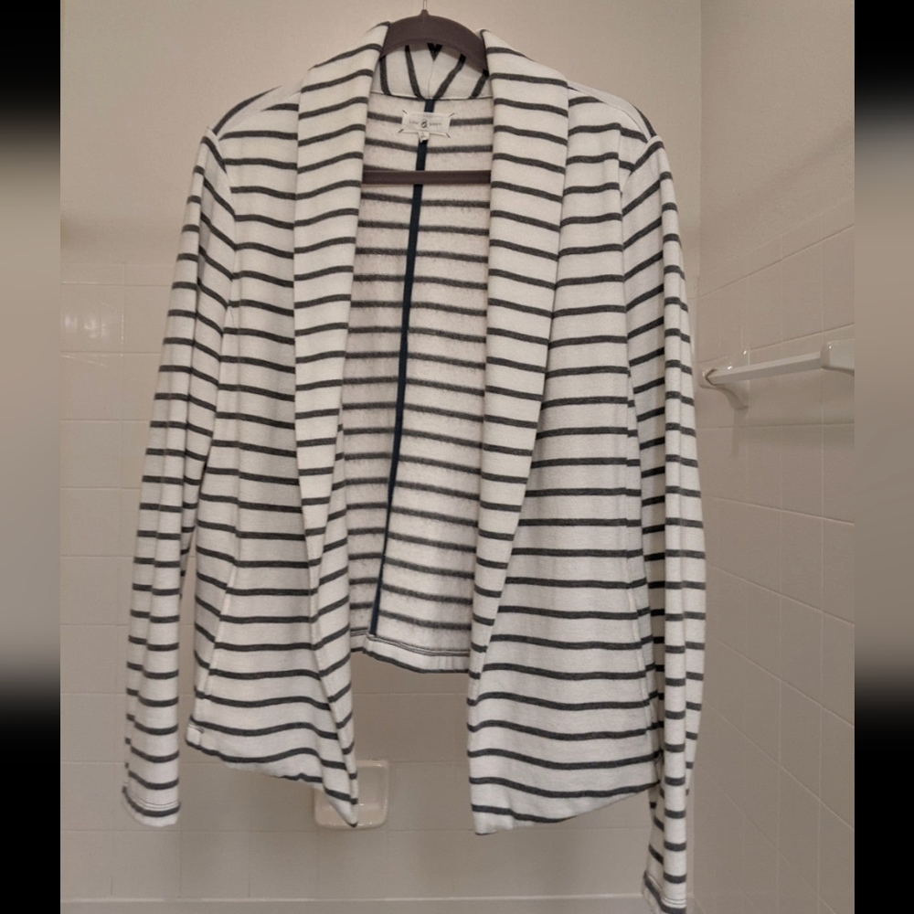 Lou & Grey Fleece Blazer Size Large